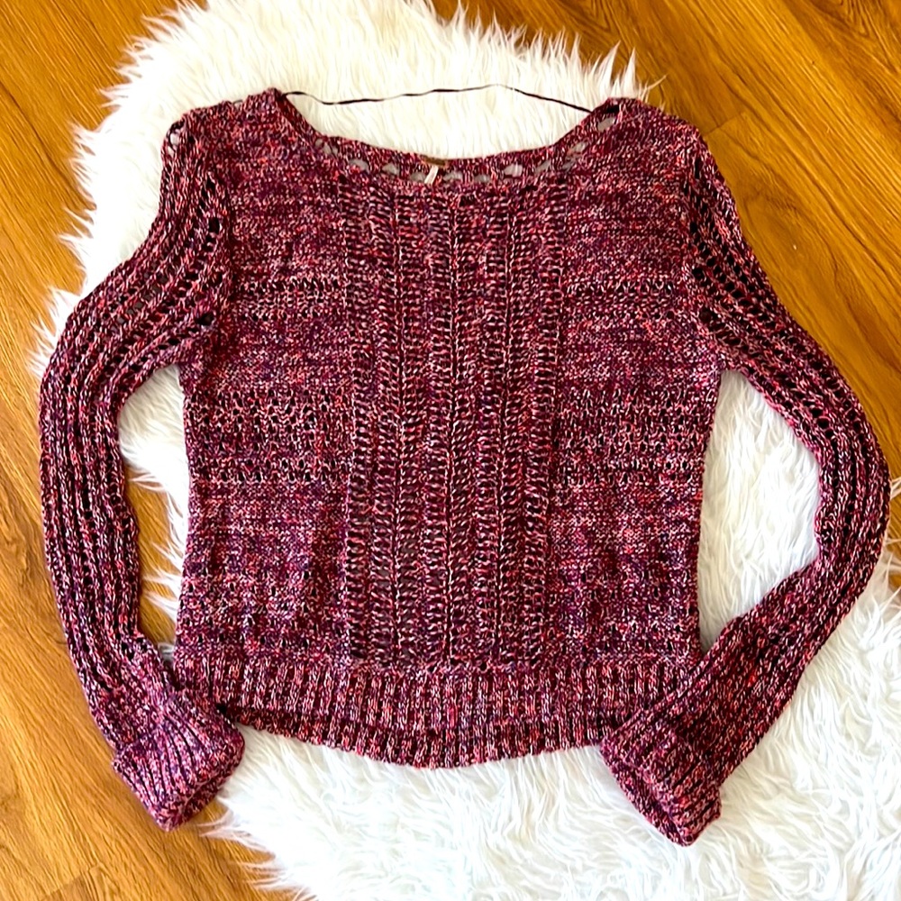 Free people knit sweater